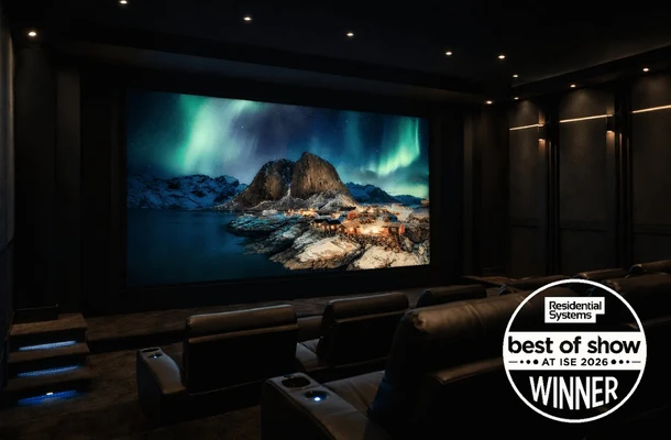 Barco Residential Runar DCI Micro LED 家庭巨幕,頂級私人劇院首選
