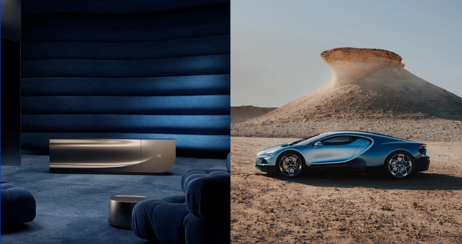 C SEED BUGATTI N1 and BUGATTI TOURBILLON side by side