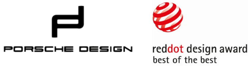 Porsche Design Logo & Red Dot Best of the Best Award