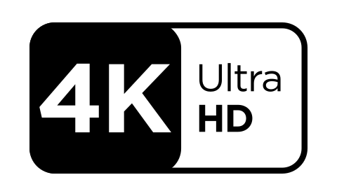 支援 4K UHD