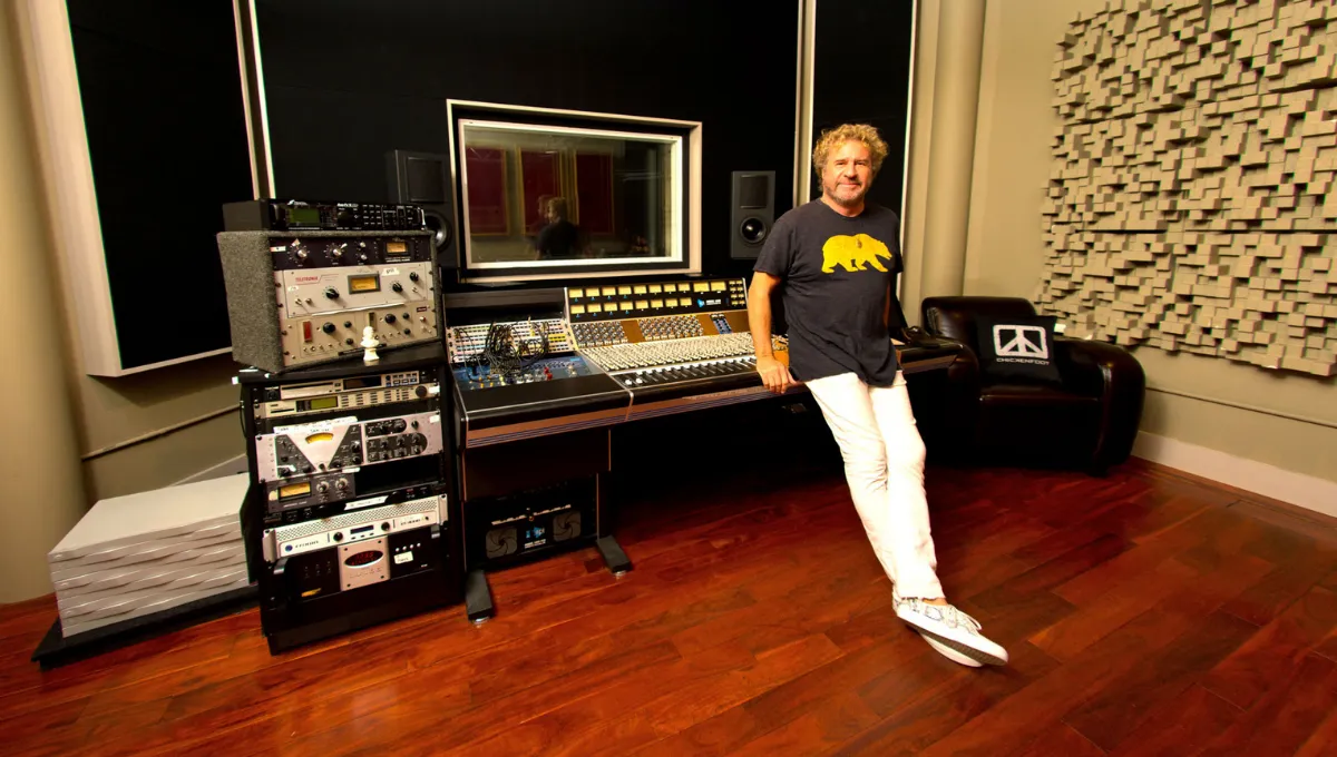 Wisdom Audio Sammy Hagar 錄音室 案例圖