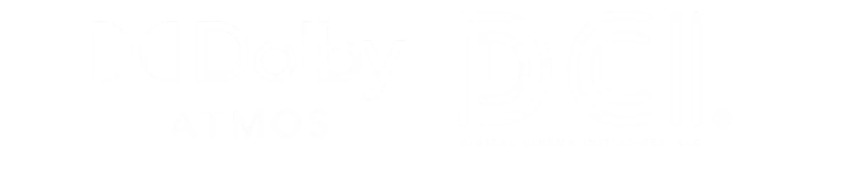 Dolby Atmos 與 DCI 官方認證標誌