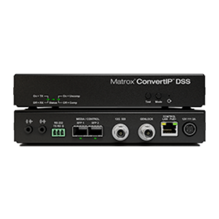 Matrox ConvertIP DSS 雙向影音編解碼器