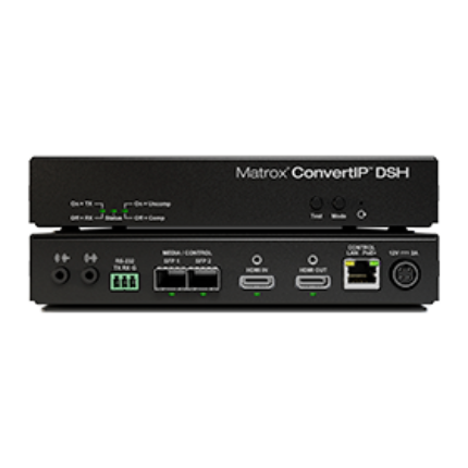 Matrox ConvertIP DSH 雙向編解碼與 IP 閘道器