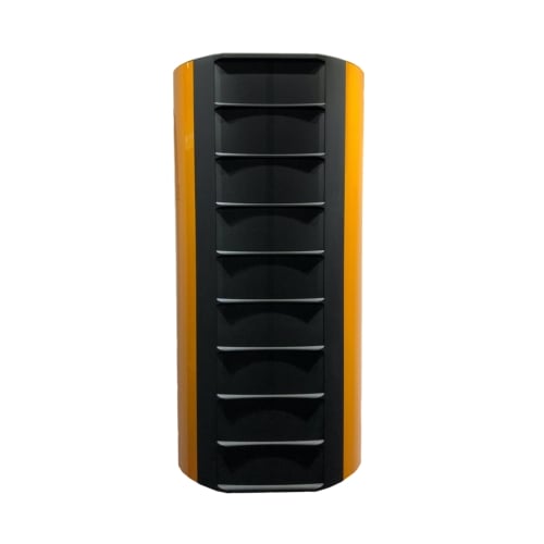 Wisdom-Series-LS3m-Custom-Orange-front-view-